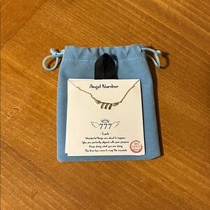 New Angel Number 777 Luck Gold Dipped Necklace